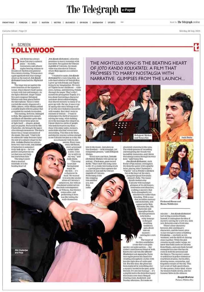 Tanya Sen T2 The Telegraph Monday 8th September 2025_800x1144